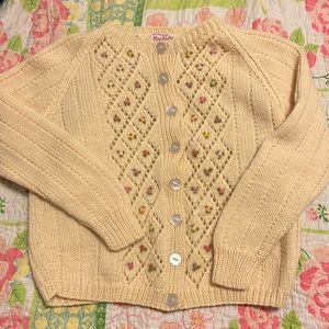 Vintage English wool sweater